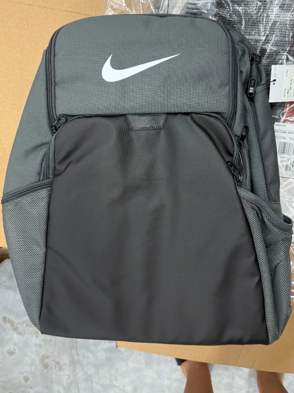 adidas barricade iii backpack Stadium 3 (Grey) Size:7'3